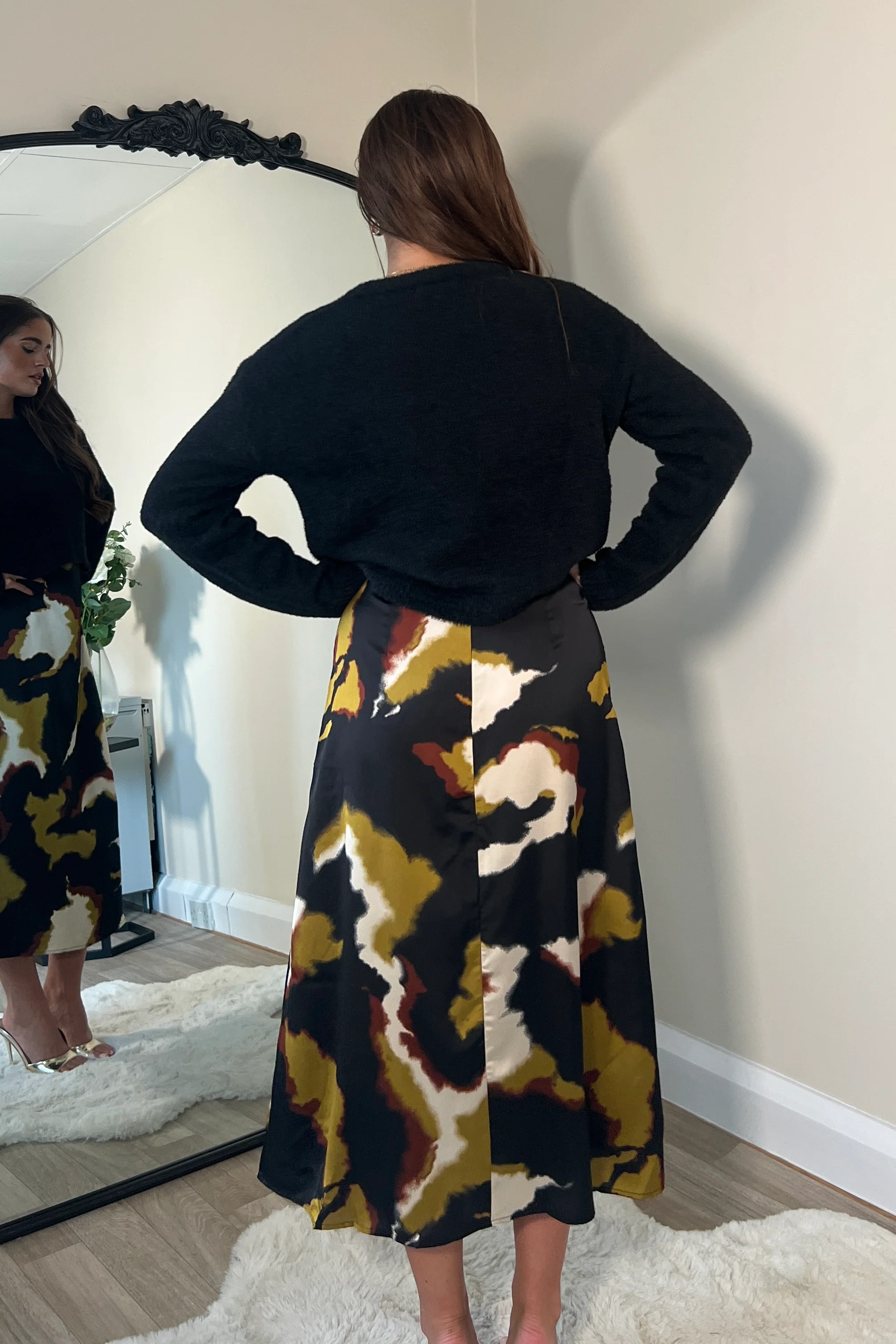 Ayesha Jumper And Slip Dress Set Abstract - Image 5