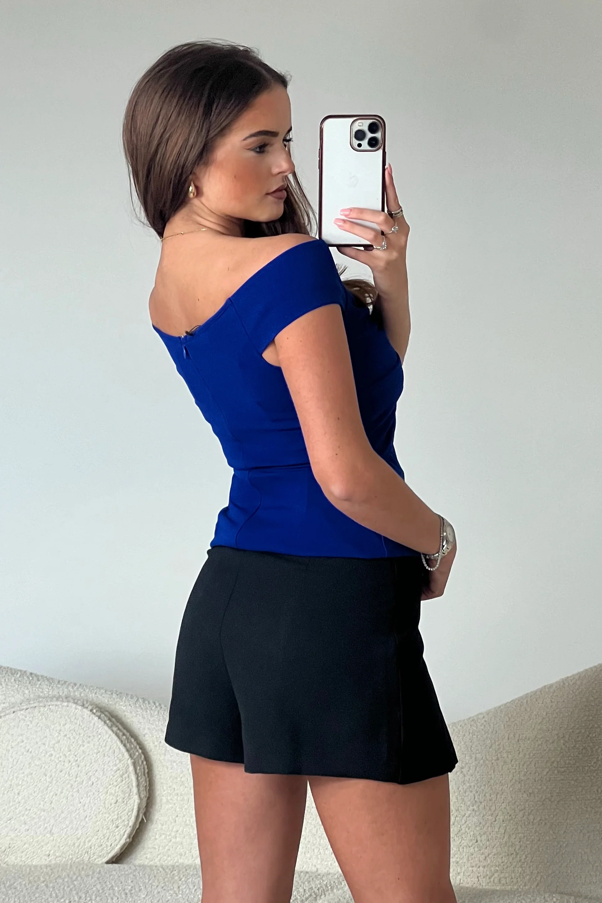 Destiny Off The Shoulder Twist Detail Top - Image 4