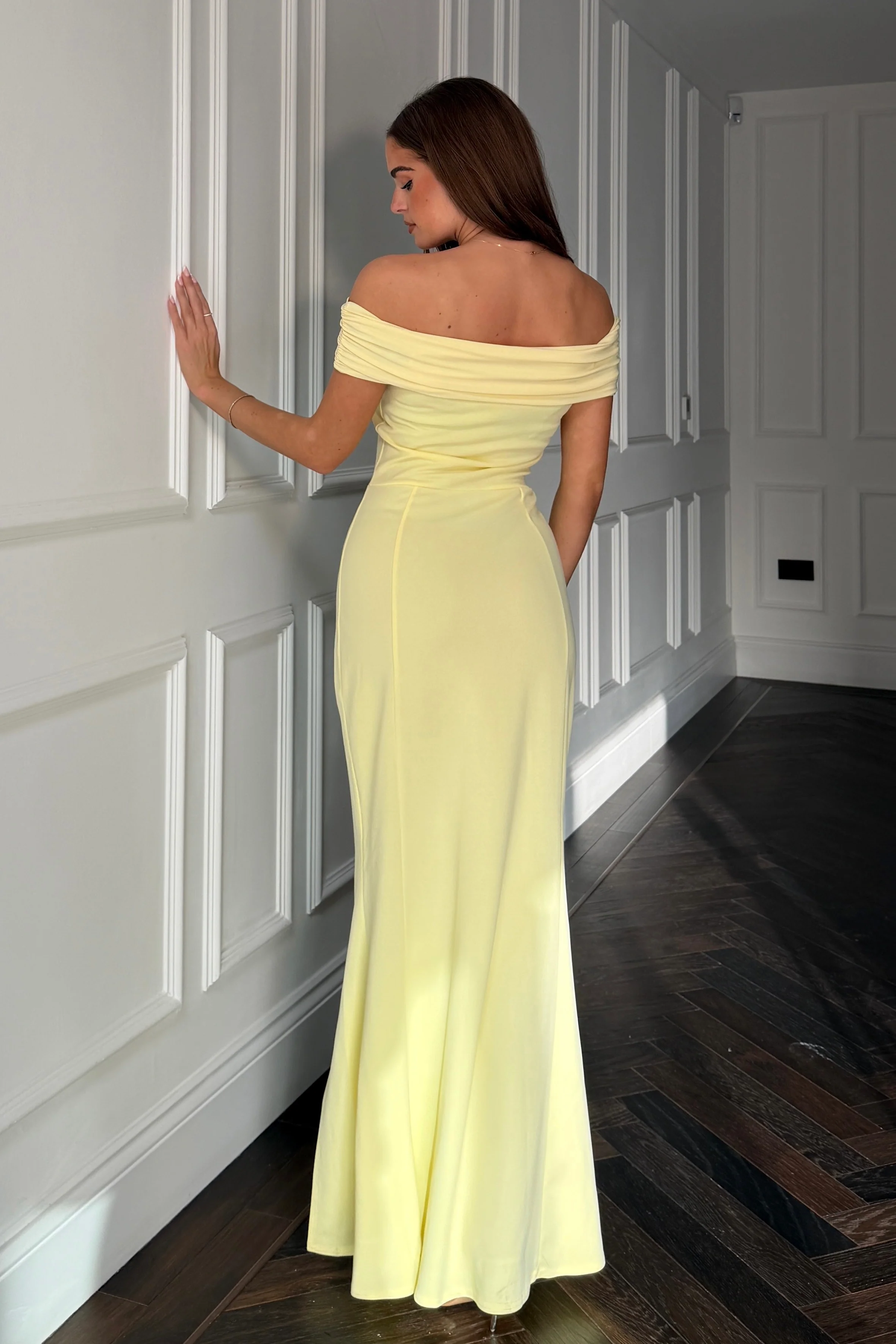 Lois Bardot Maxi Dress Yellow - Image 5